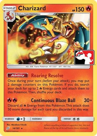 Charizard (Library Exclusive) 014 - Holofoil Miscellaneous Cards & Products - Rare