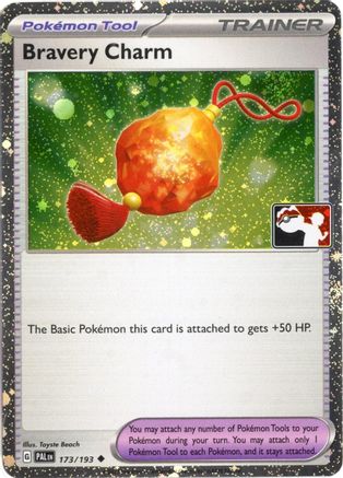 Bravery Charm 173/193 - Holofoil Prize Pack Series Cards - Uncommon