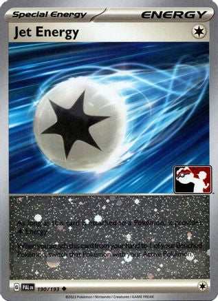 Jet Energy 190/193 - Reverse Holofoil Prize Pack Series Cards - Uncommon