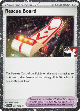 Rescue Board 159/162 - Holofoil Prize Pack Series Cards - Uncommon