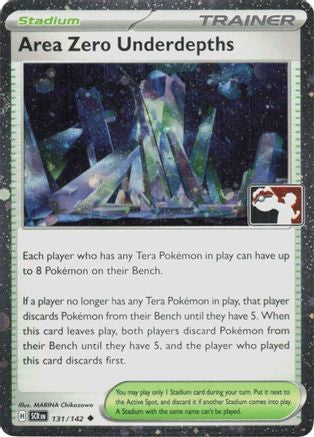 Area Zero Underdepths 131/142 - Holofoil Prize Pack Series Cards - Uncommon
