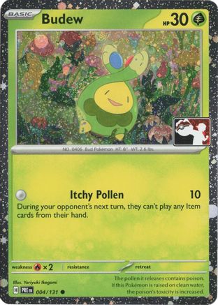 Budew 004/131 - Holofoil Prize Pack Series Cards - Common