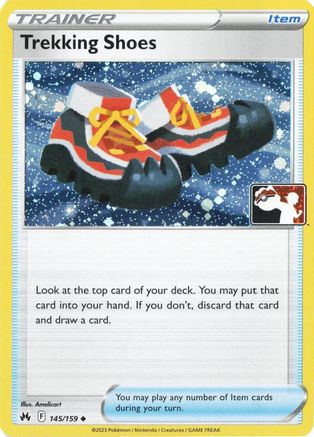 Trekking Shoes 145/159 - Holofoil Prize Pack Series Cards - Uncommon