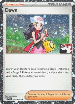 Dawn 087/094 - Holofoil Prize Pack Series Cards - Uncommon