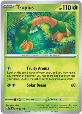 Tropius 001 ME05 Pitch Black - Common