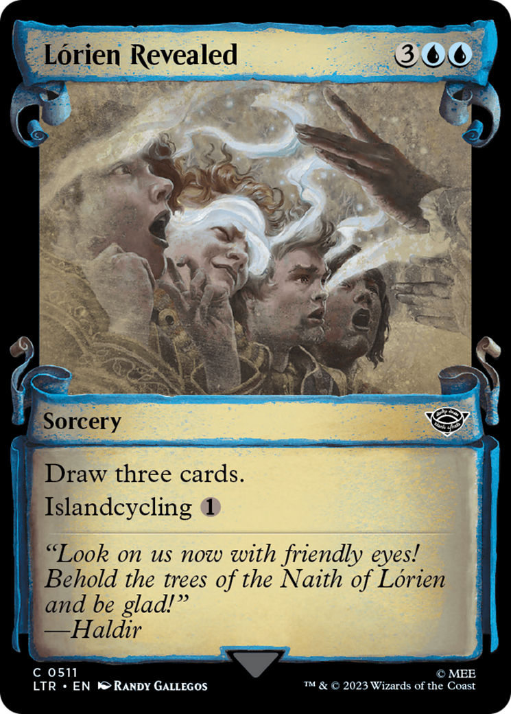 Lorien Revealed (Showcase Scrolls) (LTR-511) - The Lord of the Rings: Tales of Middle-earth: (Showcase)