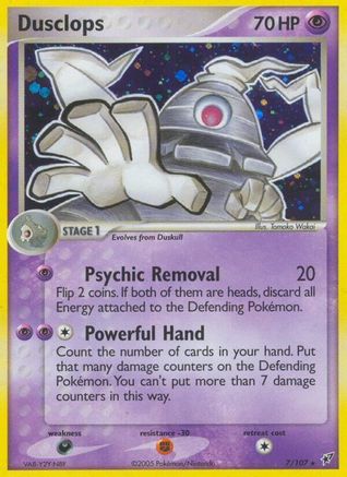 Dusclops 007 - Reverse Holofoil Deoxys - Holo Rare