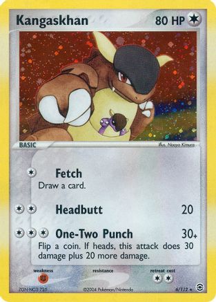 Kangaskhan 006 - Reverse Holofoil FireRed & LeafGreen - Holo Rare