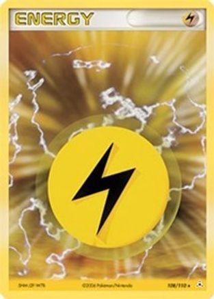 Lightning Energy 108/110 - Holofoil Holon Phantoms - Holo Rare