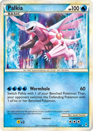 Palkia (Shiny) SL8 - Holofoil Call of Legends - Shiny Holo Rare