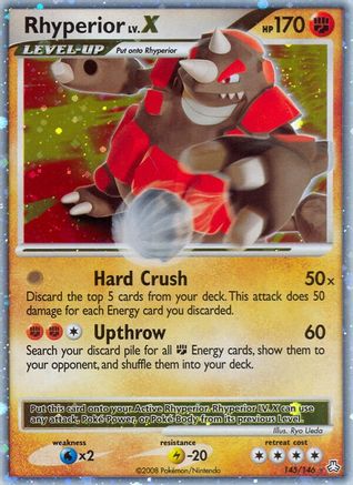 Rhyperior LV.X 145 - Holofoil Legends Awakened - Ultra Rare