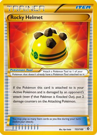 Rocky Helmet (Secret) 153 - Holofoil Boundaries Crossed - Secret Rare