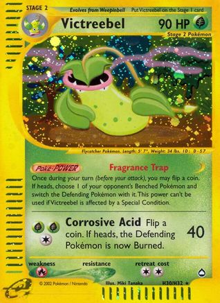 Victreebel (H30) H30 - Holofoil Aquapolis - Holo Rare