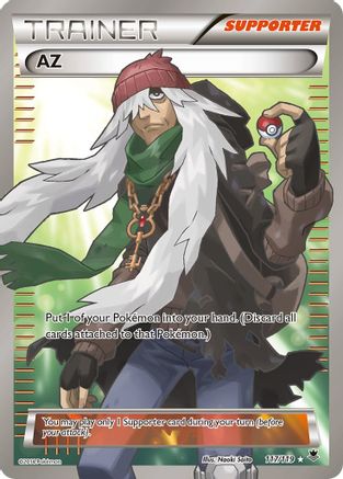 AZ (117 Full Art) 117/119 - Holofoil XY Phantom Forces - Ultra Rare