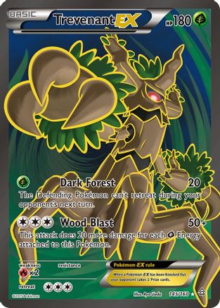 Trevenant EX (145 Full Art) 145 - Holofoil XY Primal Clash - Ultra Rare