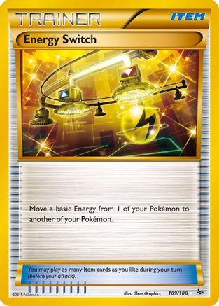 Energy Switch 109/108 - Holofoil XY Roaring Skies - Secret Rare