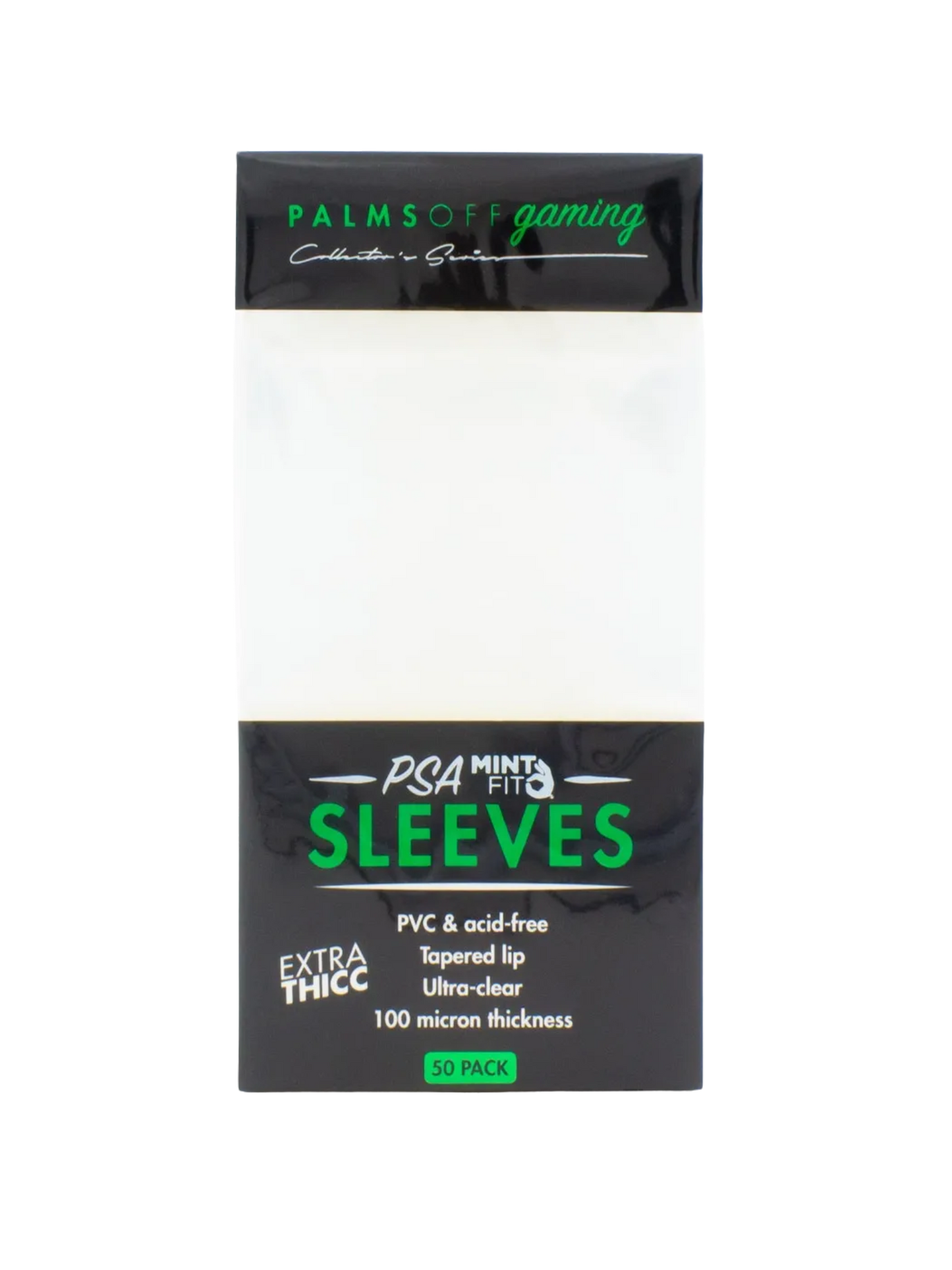 Palms off Gaming PSA Mint Sleeves Regular - 100 pc