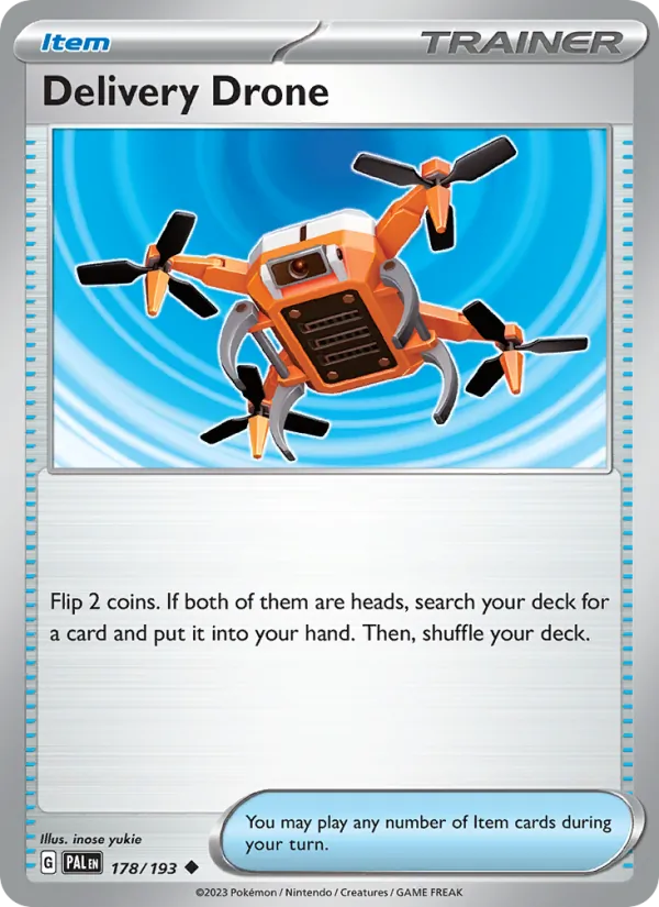 Delivery Drone 178/193 - Reverse Holofoil SV02 Paldea Evolved - Uncommon