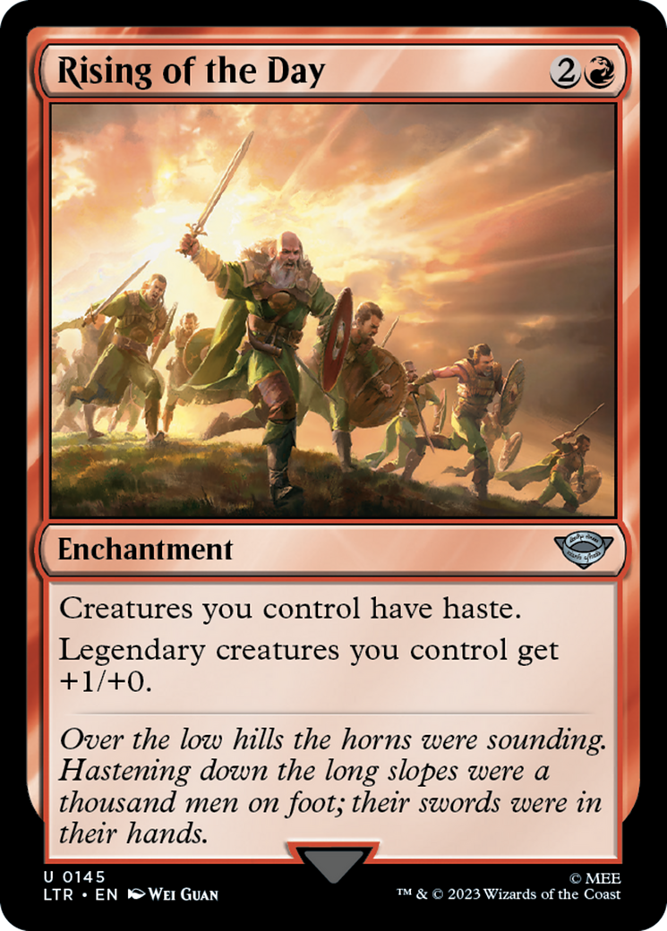 Rising of the Day (LTR-145) - The Lord of the Rings: Tales of Middle-earth