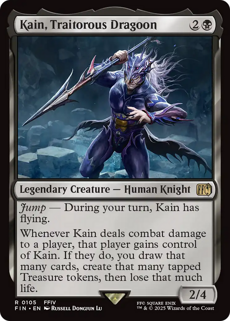 Kain, Traitorous Dragoon (FIN-105) - FINAL FANTASY