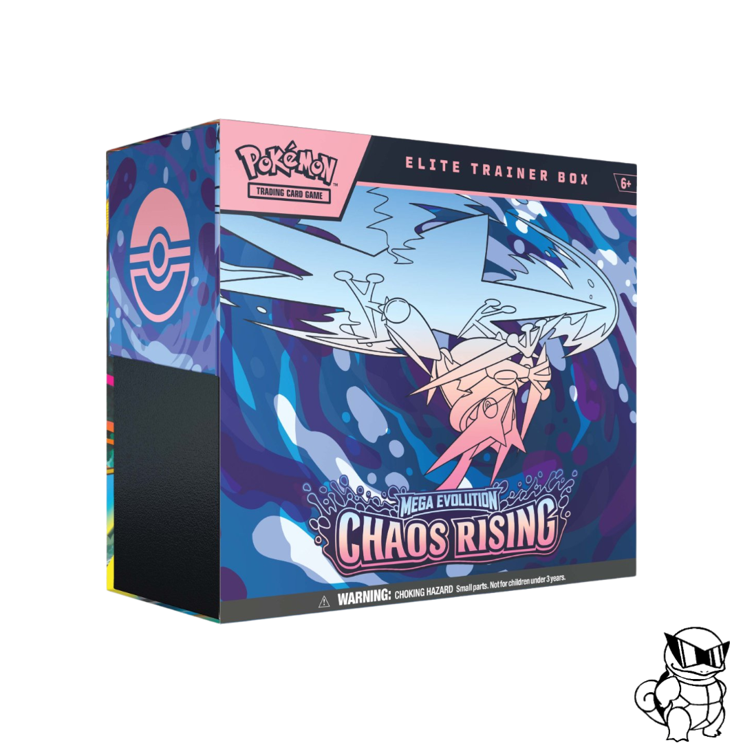 Pokemon TCG - Chaos Rising ETB Elite Trainer Box - Mega Evolutions (Pre order - 22nd May)