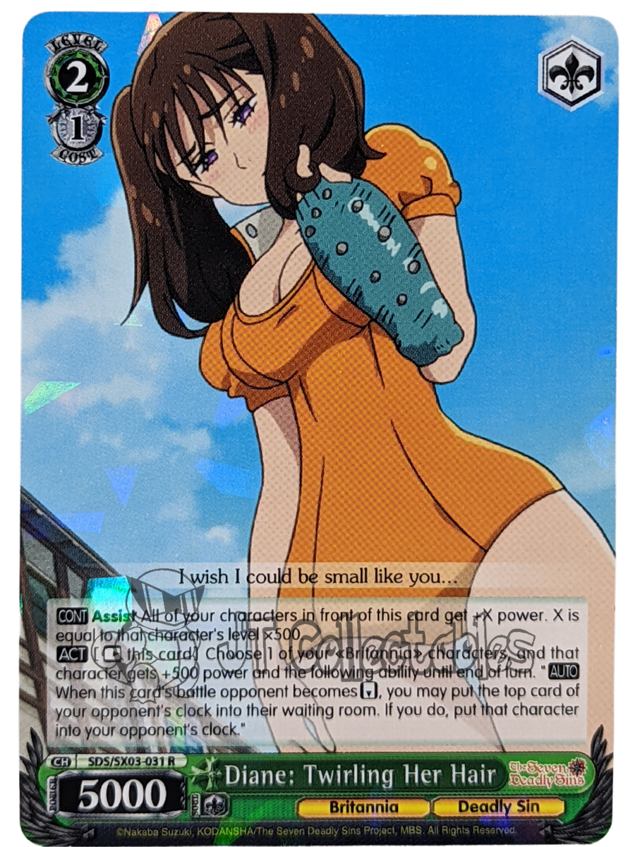 Diane: Hypnotized (SDS/SX03-034 U) [The Seven Deadly Sins]