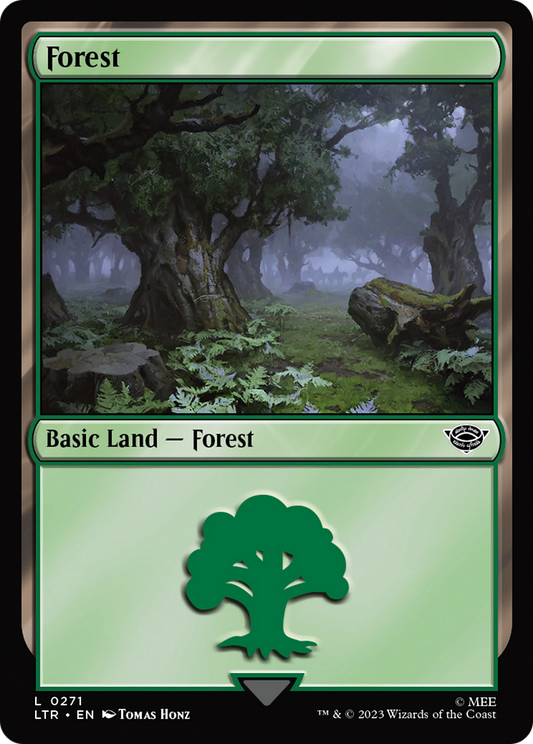 Forest (0271) (LTR-271) - The Lord of the Rings: Tales of Middle-earth Foil