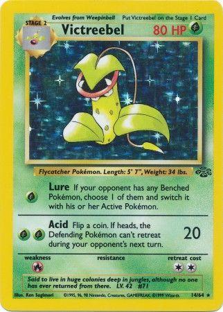 Victreebel (14) 014/64  - Unlimited Holofoil Jungle - Holo Rare