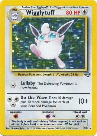 Wigglytuff (16) 016/64  - Unlimited Holofoil Jungle - Holo Rare