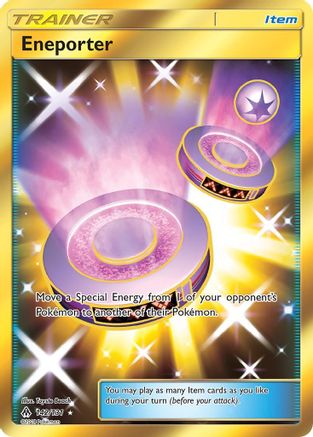 Eneporter (Secret) 142/131  - Holofoil SM  Forbidden Light - Secret Rare