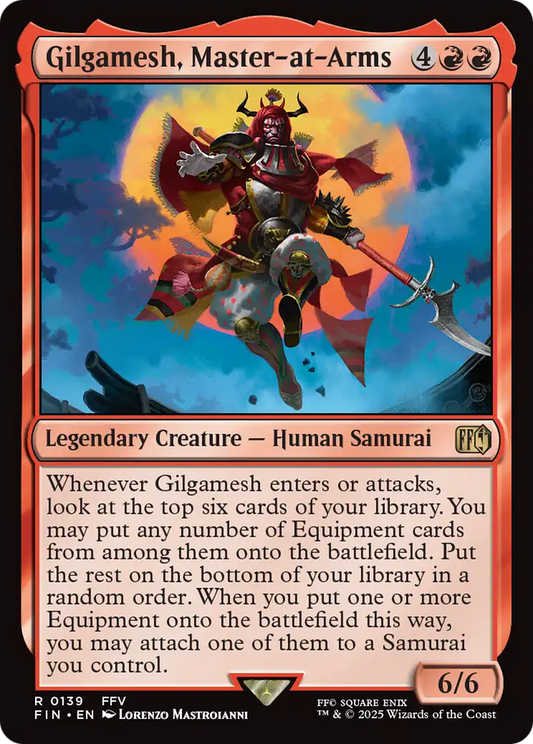 Gilgamesh, Master-at-Arms (FIN-139) - FINAL FANTASY Foil