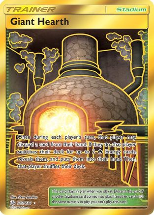 Giant Hearth (Secret) 263  - Holofoil SM  Cosmic Eclipse - Secret Rare