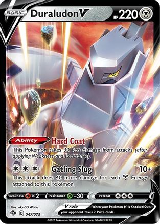Duraludon V 047/73  - Holofoil Champions Path - Ultra Rare