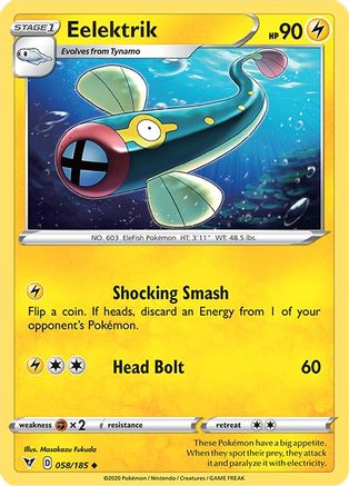Eelektrik 058/185  SWSH04 Vivid Voltage - Uncommon