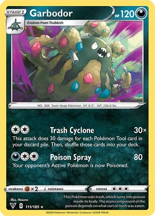 Garbodor 111/185  SWSH04 Vivid Voltage - Rare