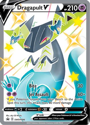 Dragapult V SWSH096  - Holofoil SWSH Sword & Shield Promo Cards - Promo