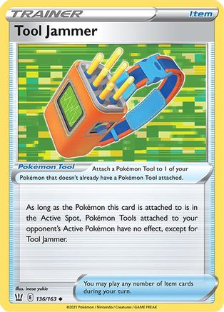 Tool Jammer 136/163  SWSH05 Battle Styles - Uncommon