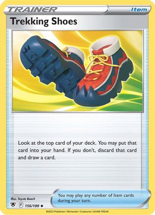 Trekking Shoes 156/189  - Reverse Holofoil SWSH10 Astral Radiance - Uncommon
