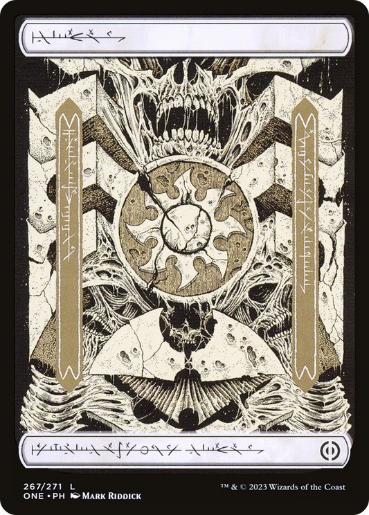 Plains (267) - Full Art (ONE-267) - Phyrexia: All Will Be One Foil