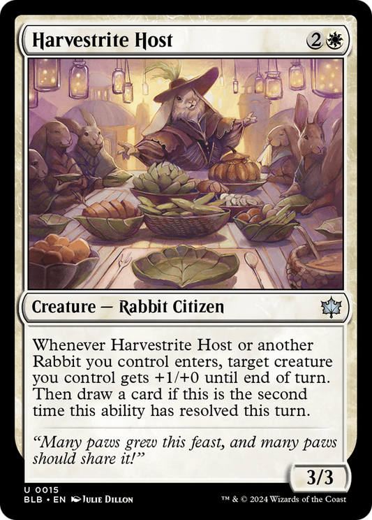Harvestrite Host (BLB-015) - Bloomburrow Foil
