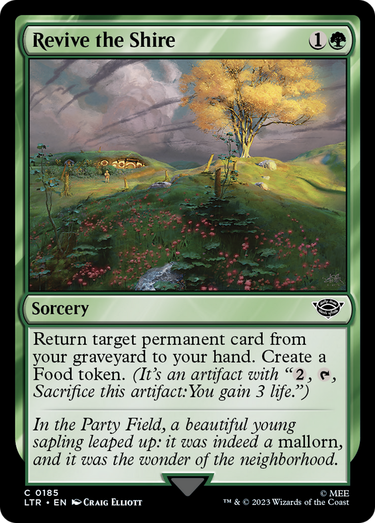 Revive the Shire (LTR-185) - The Lord of the Rings: Tales of Middle-earth Foil