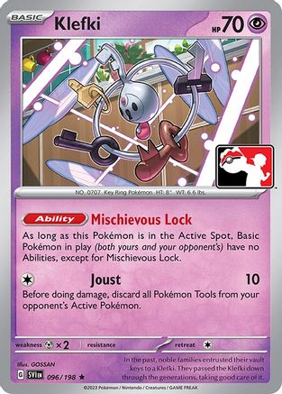 Klefki 096/198  Prize Pack Series Cards - Rare