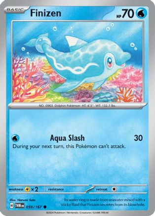 Finizen 059/167  - Reverse Holofoil SV06 Twilight Masquerade - Common