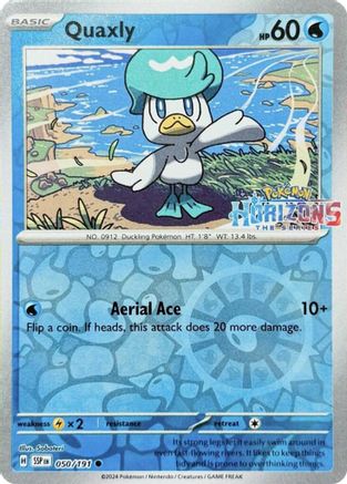 Quaxly 050/191  - Reverse Holofoil Miscellaneous Cards & Products - Common