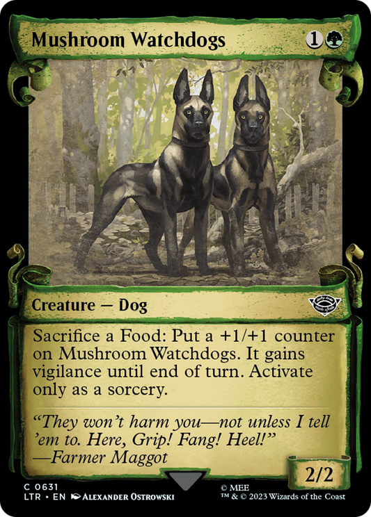 Mushroom Watchdogs (Showcase Scrolls) (LTR-631) - The Lord of the Rings: Tales of Middle-earth: (Showcase)