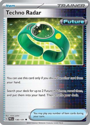 Techno Radar 130/131  SV Prismatic Evolutions - Uncommon