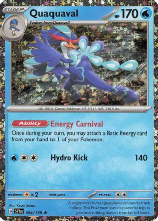 Quaquaval 054/198  - Holofoil Miscellaneous Cards & Products - Promo