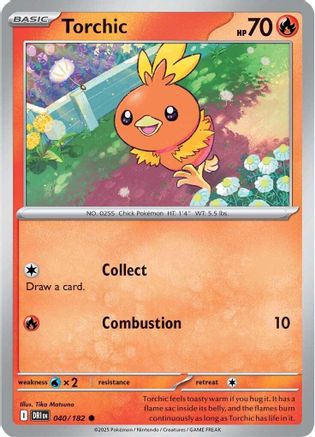 Torchic 040/182  SV10 Destined Rivals - Common