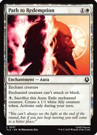 Path to Redemption (TLA-031) - Avatar: The Last Airbender Foil