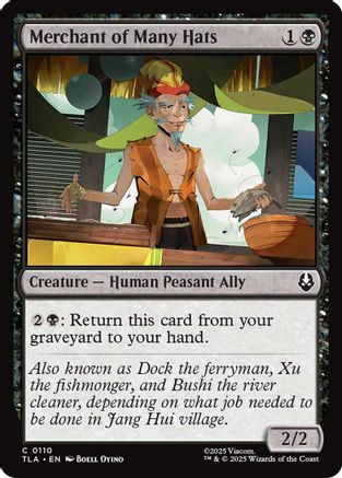 Merchant of Many Hats (TLA-110) - Avatar: The Last Airbender